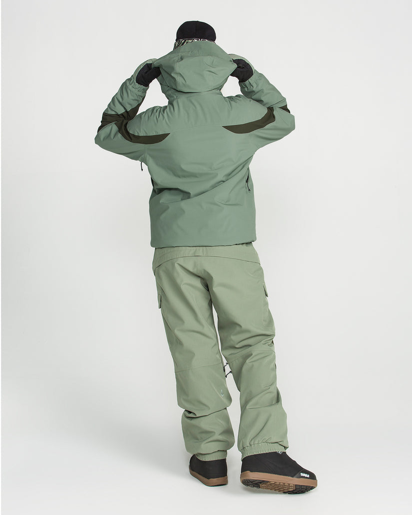 Shelter 3D Stretch 20K Jacke - Light Green