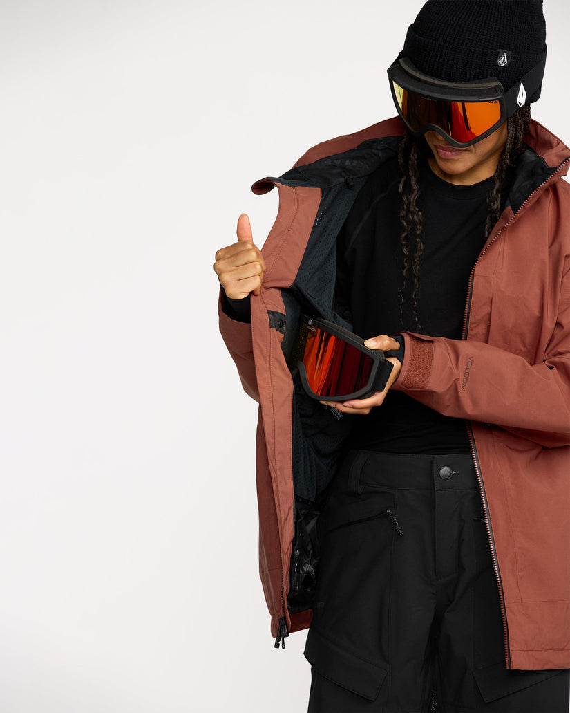 At Stretch Gore-Tex Jacke - Henna