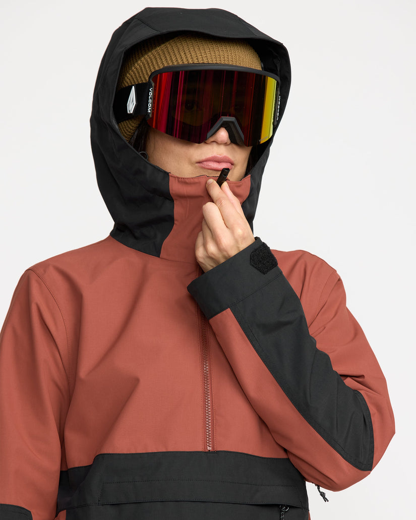 Harlan Pullover Jacke - Henna