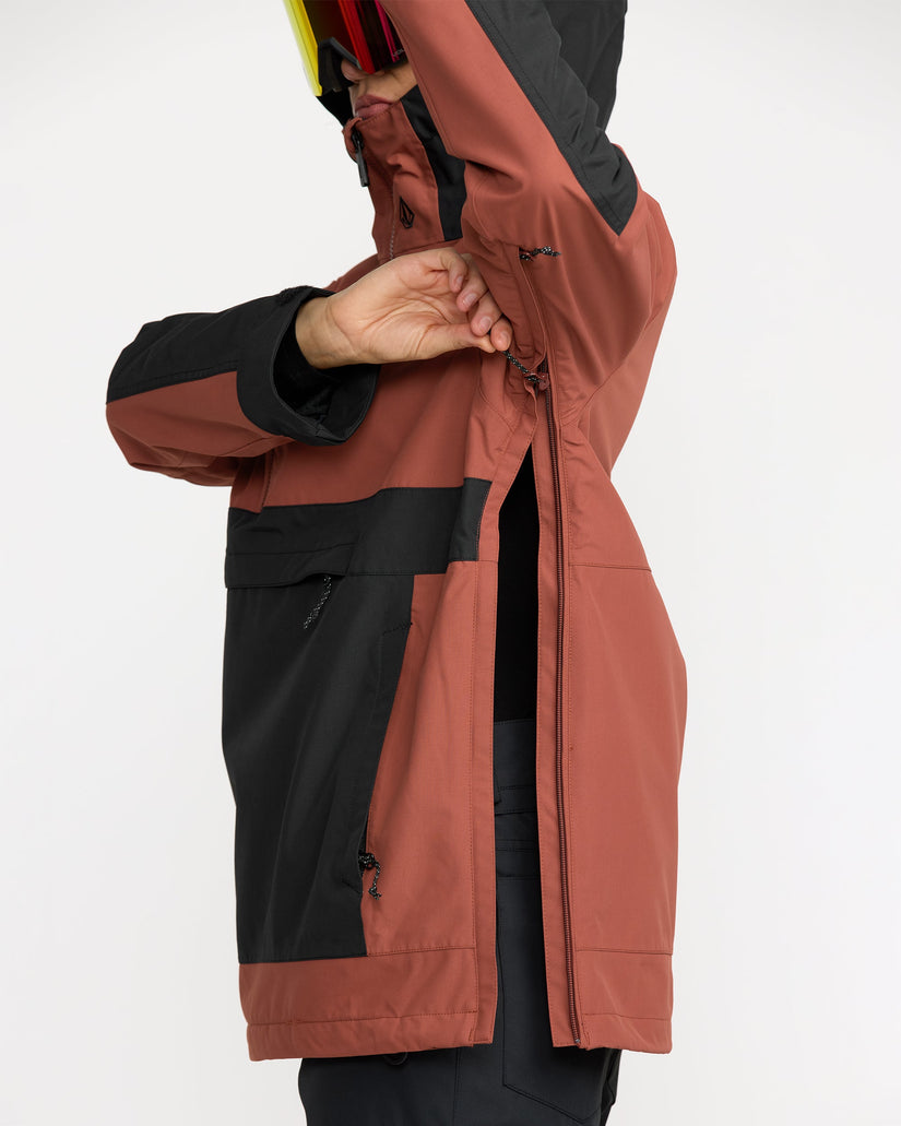 Harlan Pullover Jacke - Henna