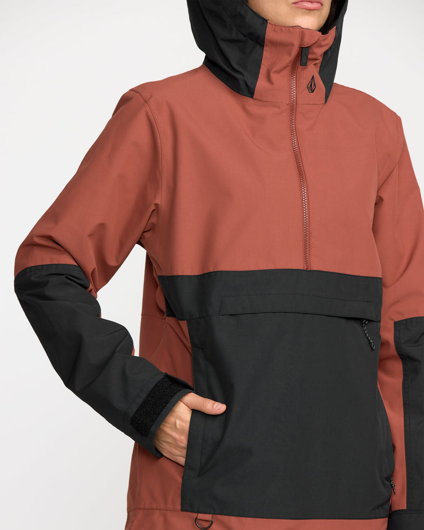 Harlan Pullover Jacke - Henna