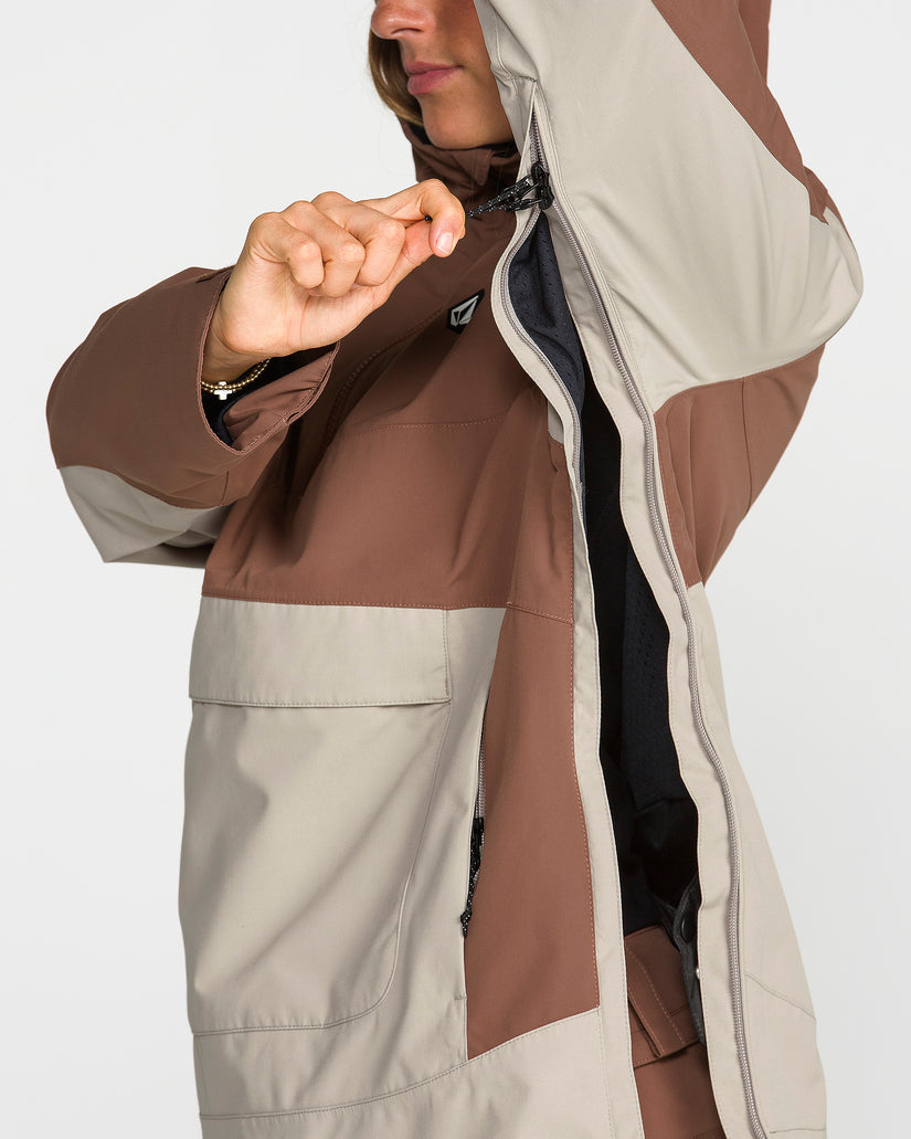 Harlan Pullover 10K Jacke - Desert Taupe