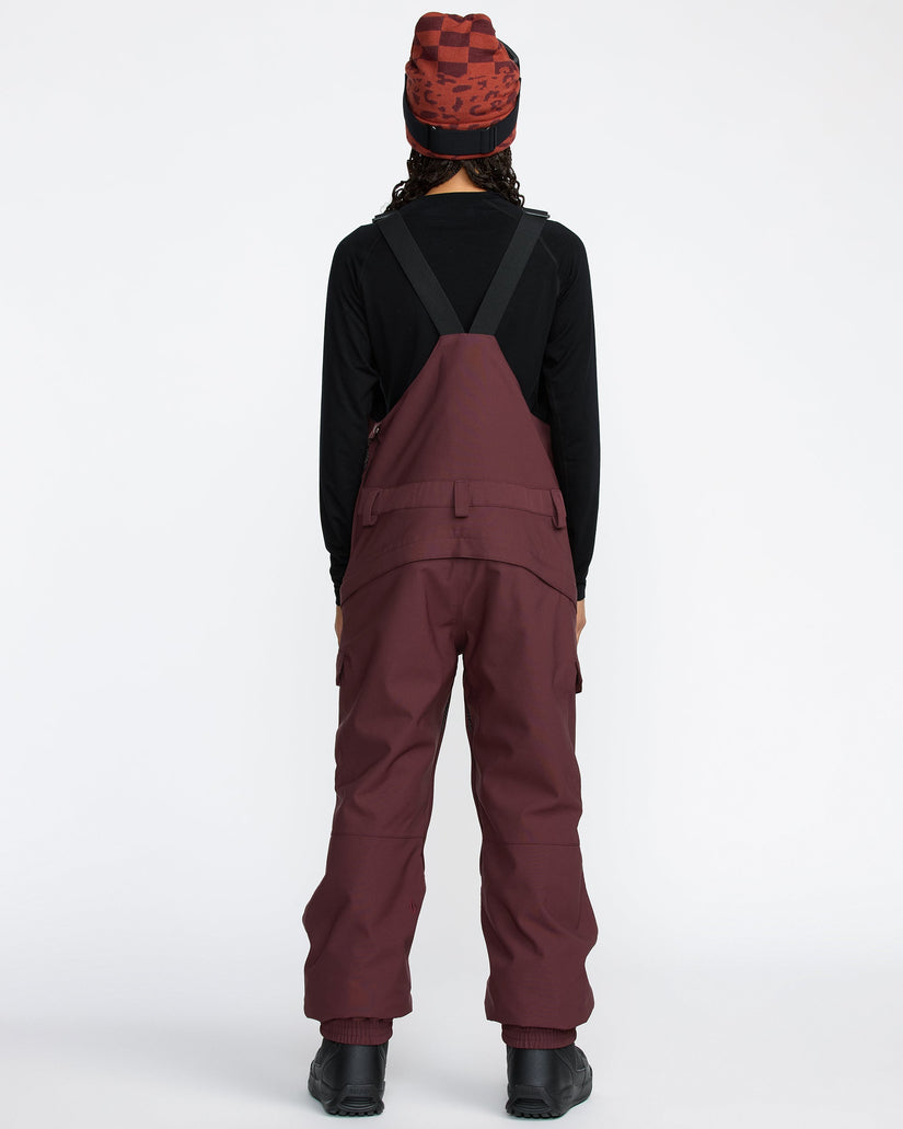 Creston 3D Stretch Latzhose - Oxblood