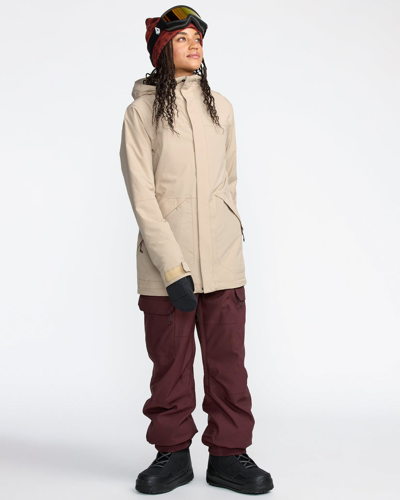 Creston 3D Stretch Latzhose - Oxblood