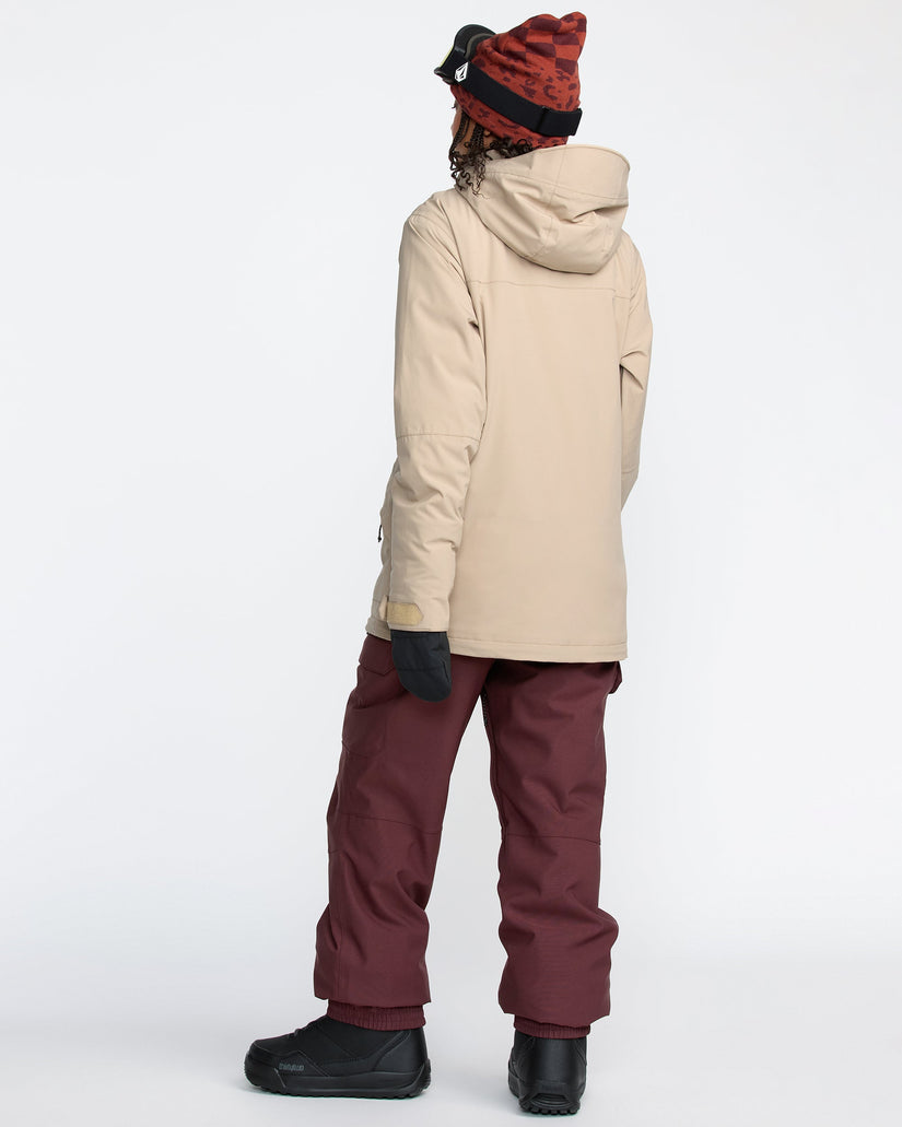 Creston 3D Stretch Latzhose - Oxblood