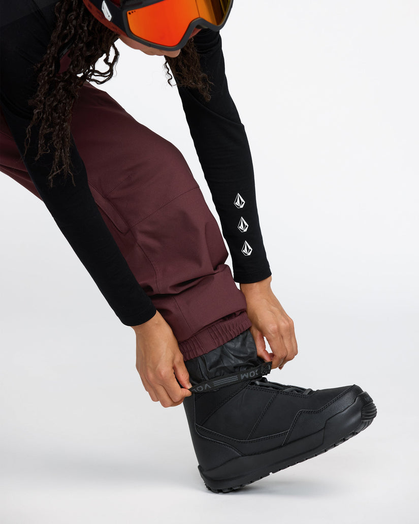 Creston 3D Stretch Latzhose - Oxblood