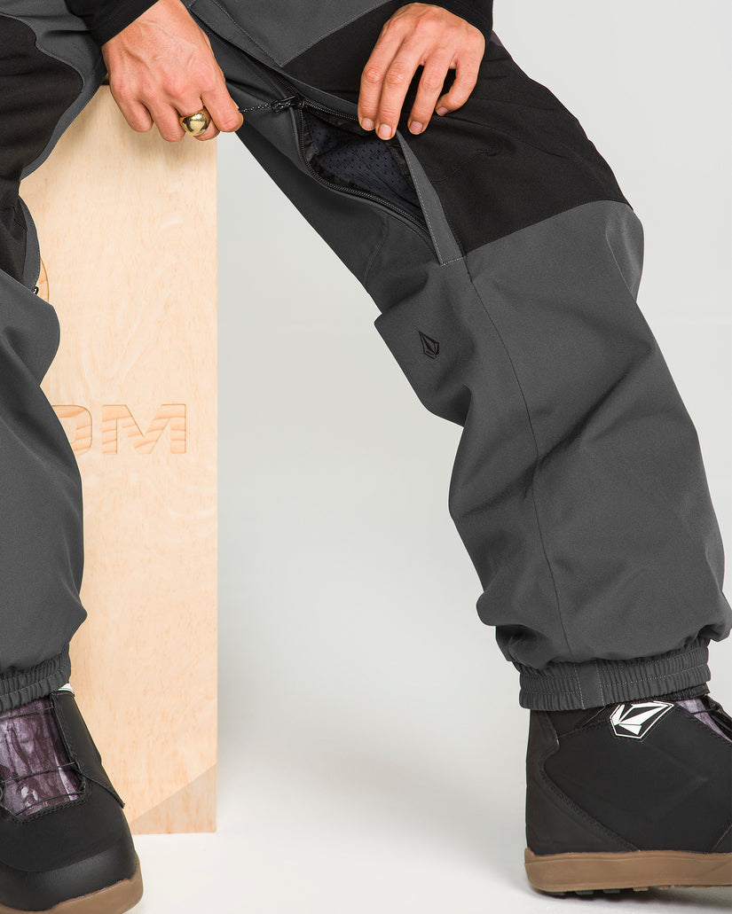 Creston 3D Stretch 15K Latzhose - Dark Grey