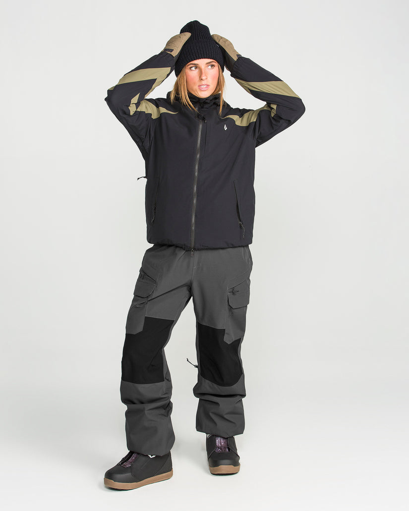 Creston 3D Stretch 15K Latzhose - Dark Grey
