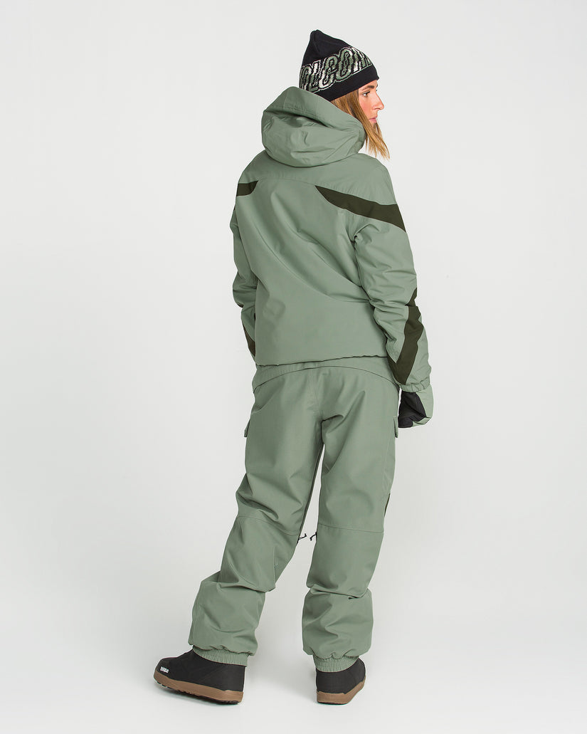 Creston 3D Stretch 15K Latzhose - Light Green