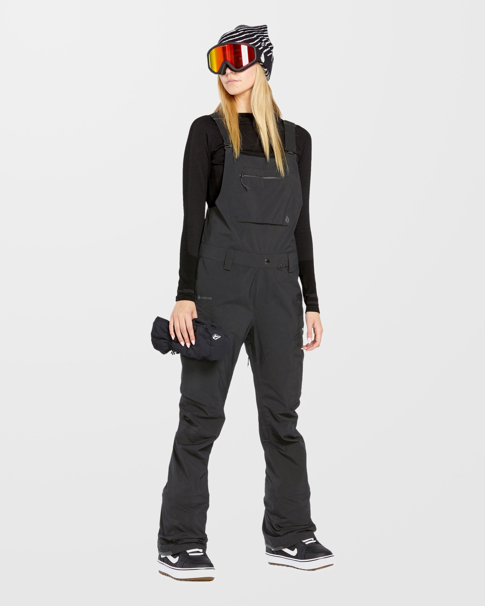 Elm Stretch Gore-Tex Bib Latzhose - Black - Damen - Volcom