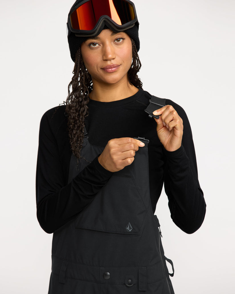 Ash Stretch Gore-Tex Latzhose - Black