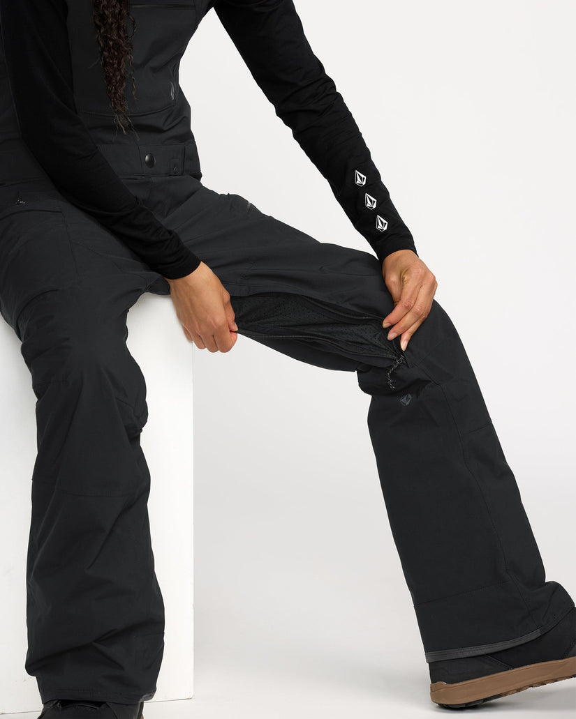 Ash Stretch Gore-Tex Latzhose - Black