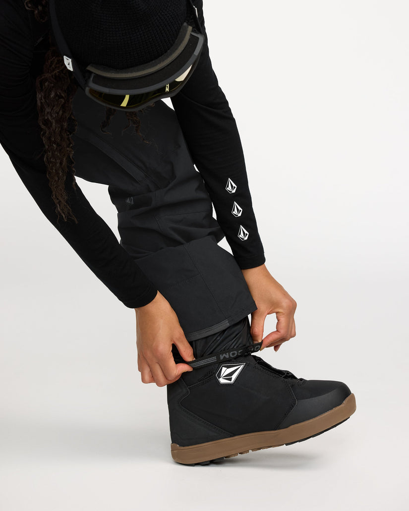 Ash Stretch Gore-Tex Latzhose - Black