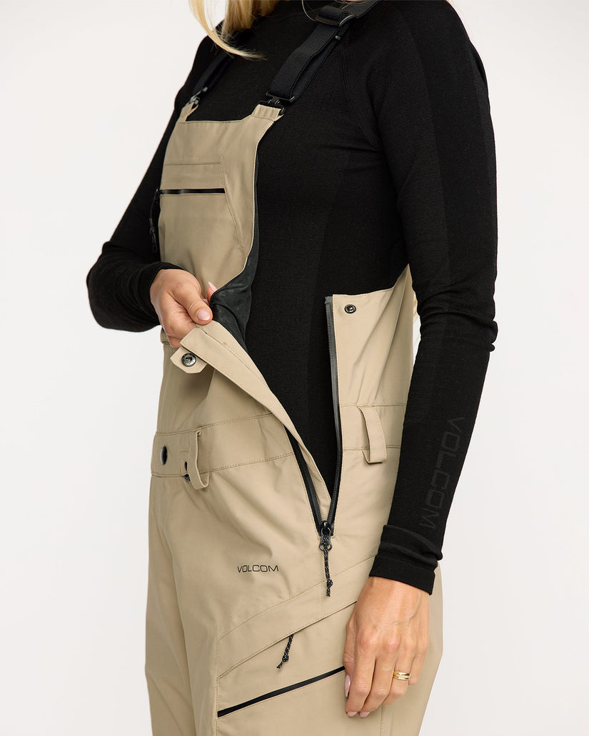 Ash Stretch Gore-Tex Latzhose - Oatmeal