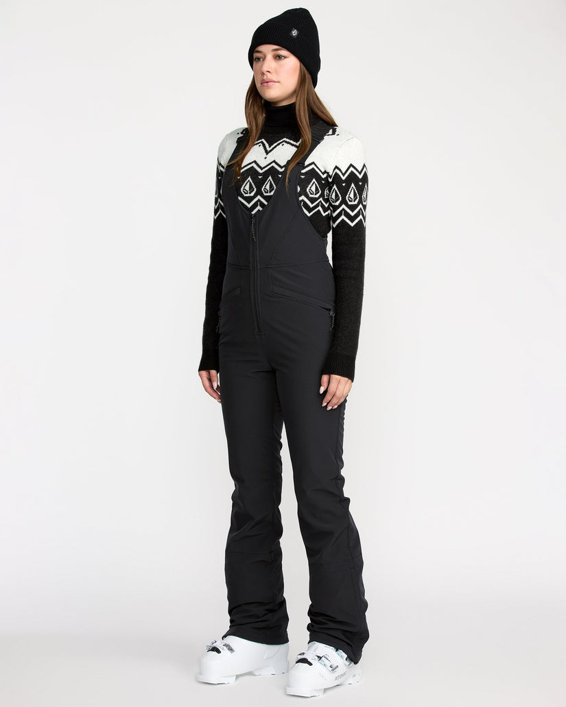 Battle Stretch Latzhose - Black