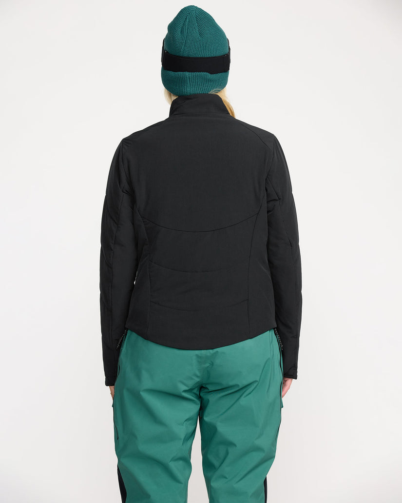 Evergreen Full Zip Jacke - Black