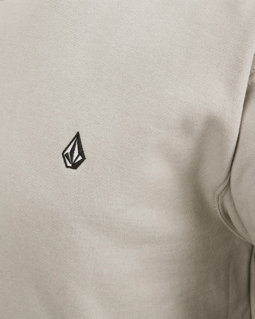 Costus Fleece Kapuzenpullover - Stone