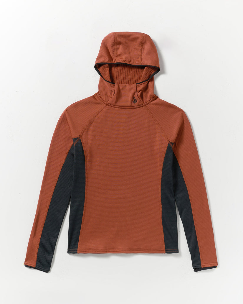 Gridlock Balaclava Kapuzenpullover - Henna