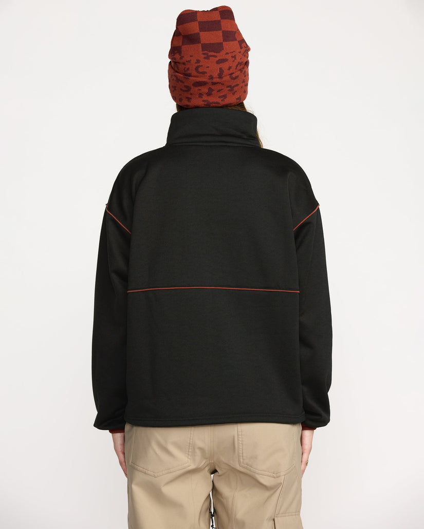 Hydro 1/4 Zip Sweatshirt - Black