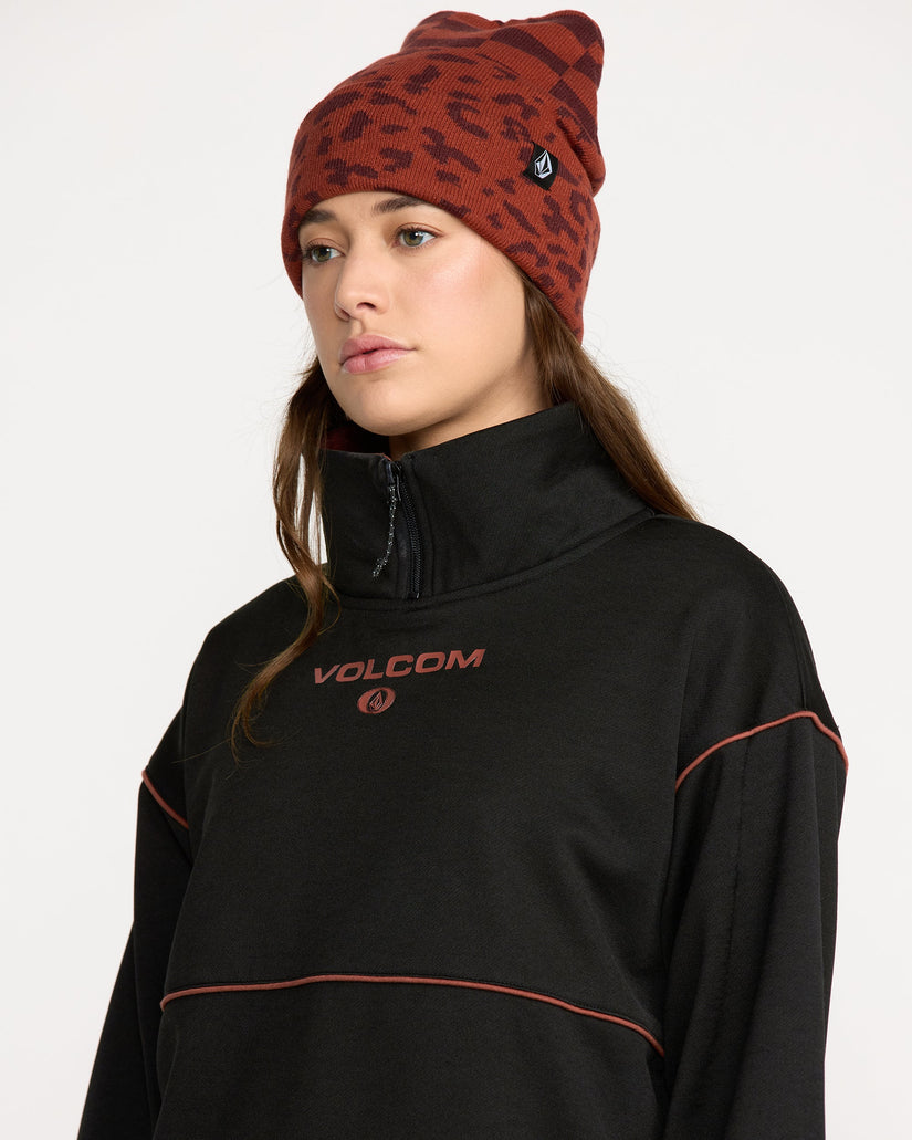 Hydro 1/4 Zip Sweatshirt - Black