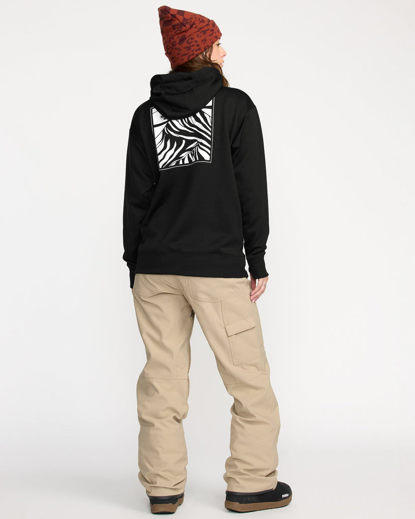 Riding Hydro Kapuzenpullover - Black