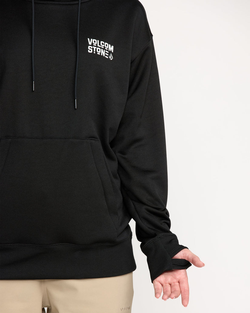Riding Hydro Kapuzenpullover - Black