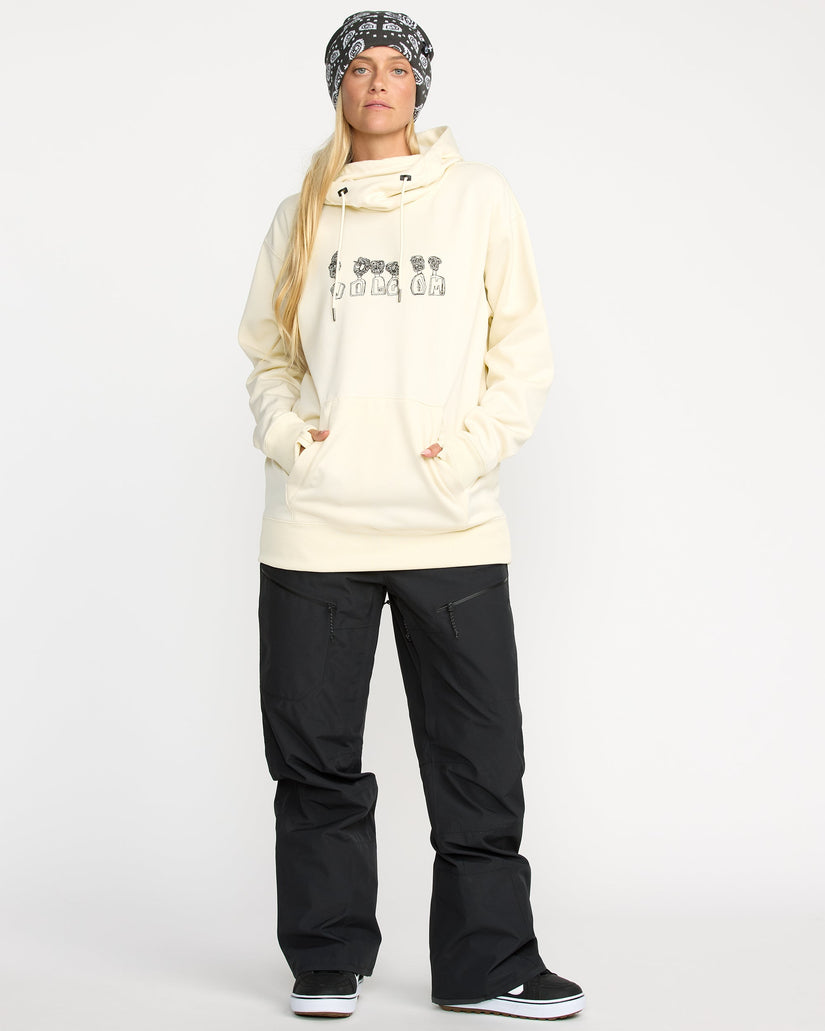 Riding Hydro Kapuzenpullover - Bone
