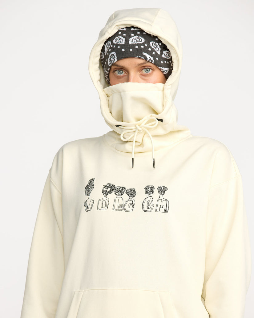 Riding Hydro Kapuzenpullover - Bone