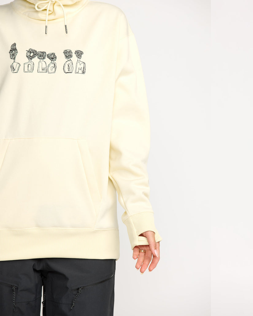 Riding Hydro Kapuzenpullover - Bone