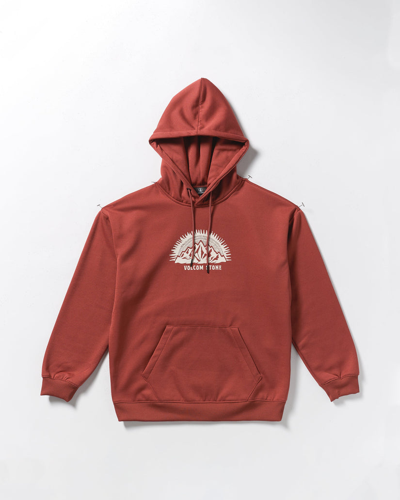 Essential Hydro Kapuzenpullover - Henna