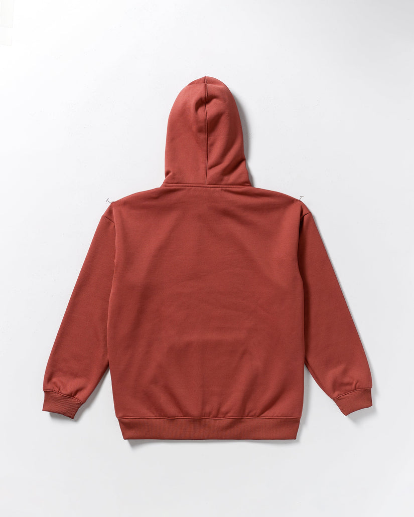 Essential Hydro Kapuzenpullover - Henna