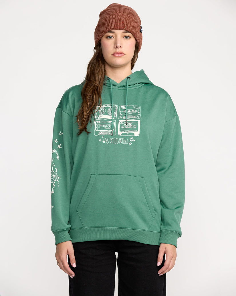 Essential Hydro Kapuzenpullover - Spruce Green