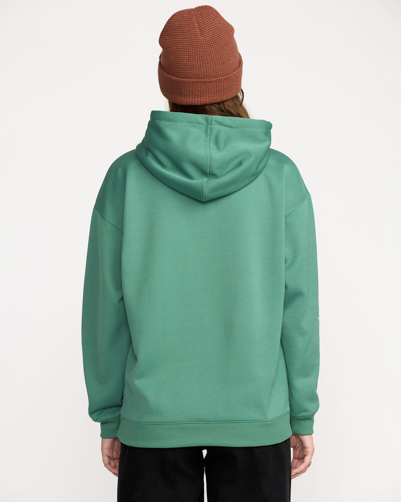 Essential Hydro Kapuzenpullover - Spruce Green