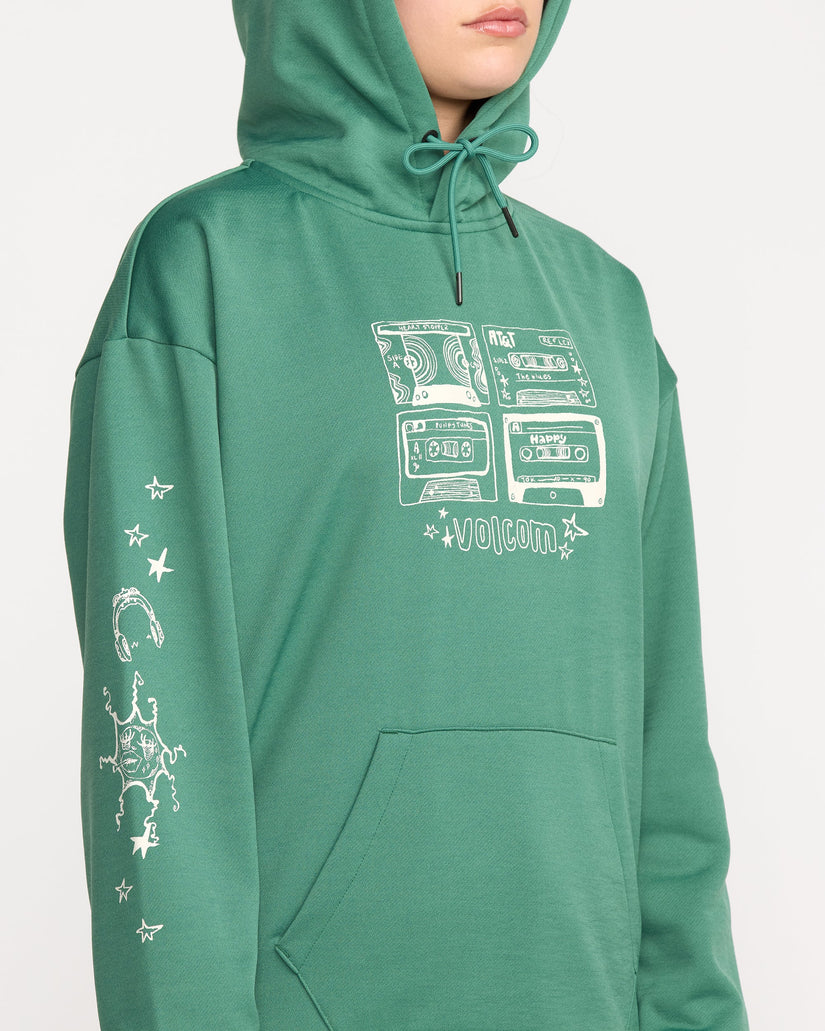 Essential Hydro Kapuzenpullover - Spruce Green