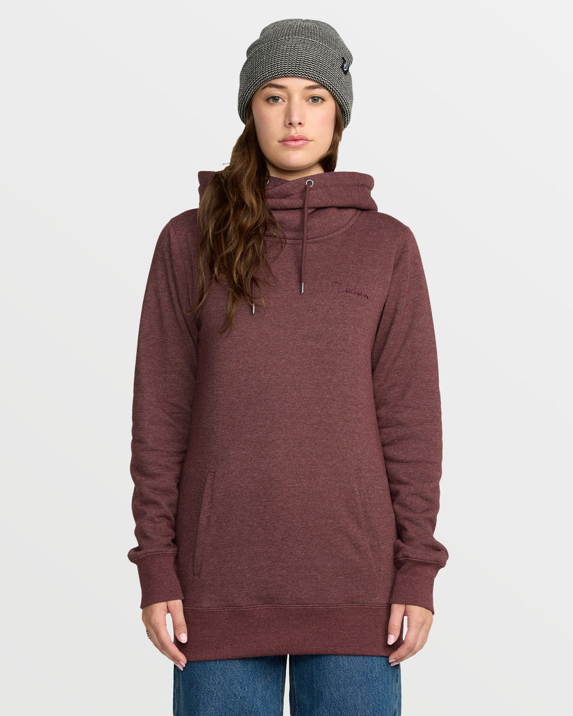 Tower Kapuzenpullover - Oxblood
