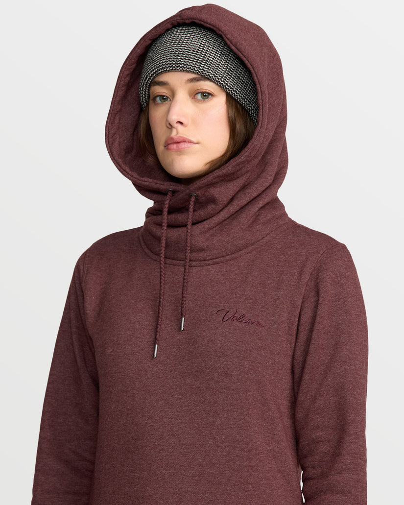 Tower Kapuzenpullover - Oxblood