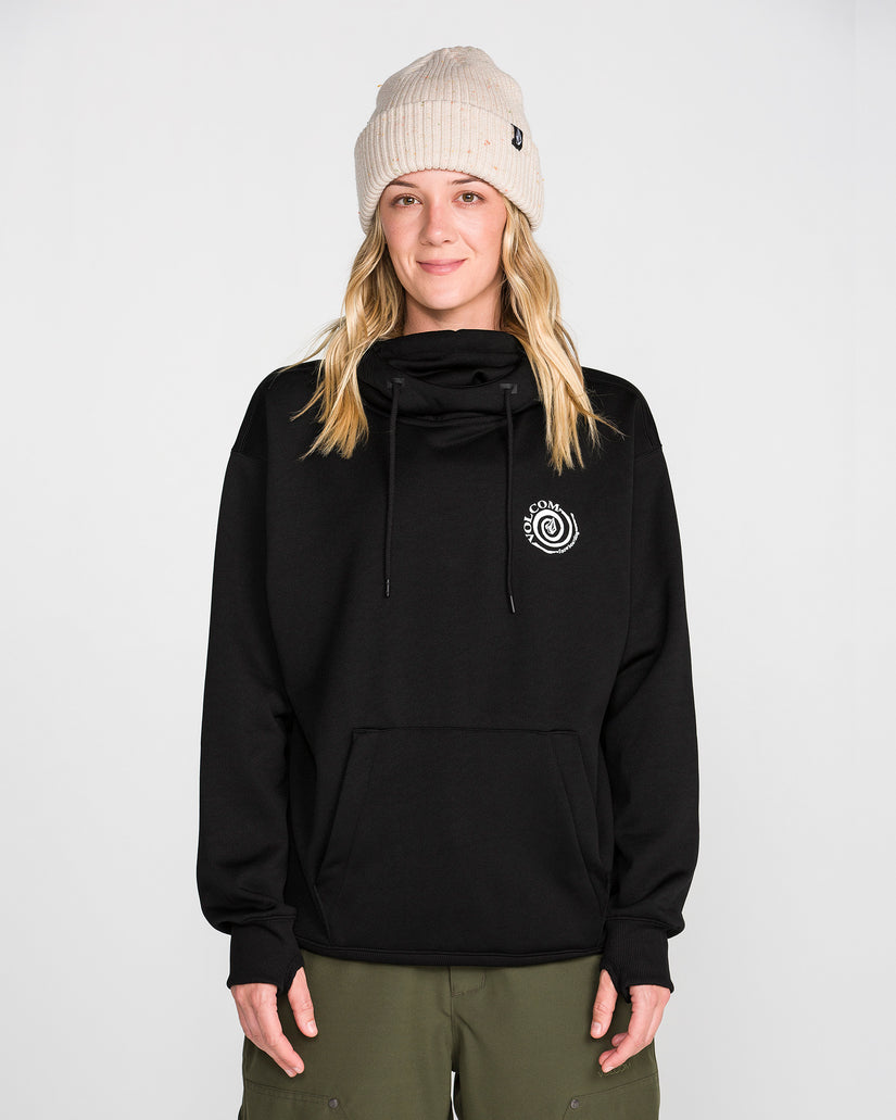 Riding Hydro Kapuzenpullover - Black
