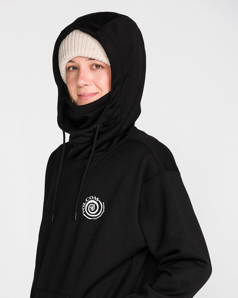 Riding Hydro Kapuzenpullover - Black