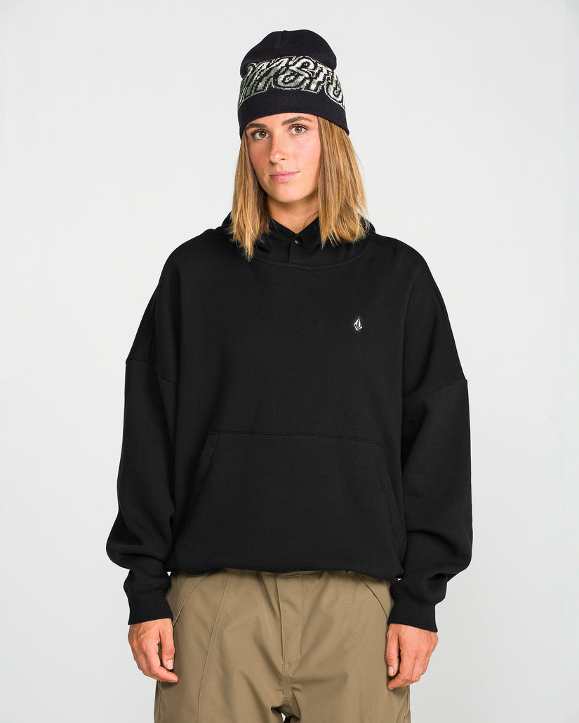 Yourfav Baggy Kapuzenpullover - Black