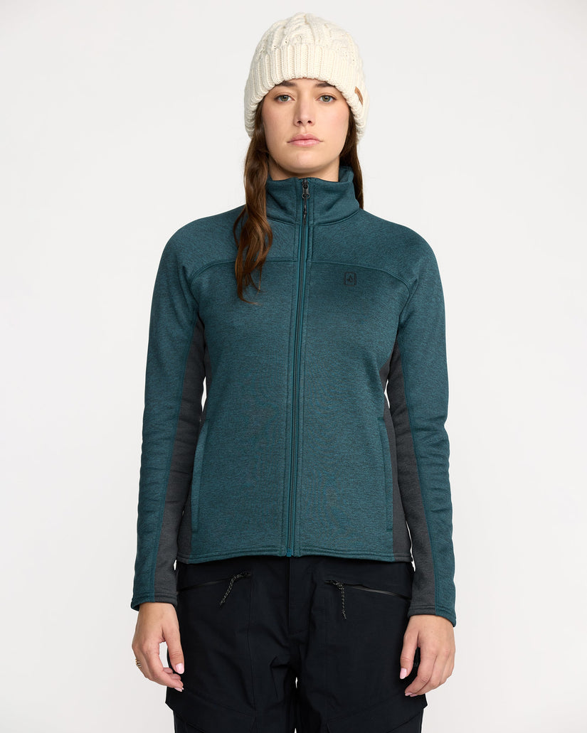 Frostbyte Full Zip Sweatshirt - Atlantic Deep
