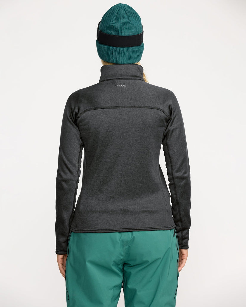 Frostbyte Full Zip Sweatshirt - Black