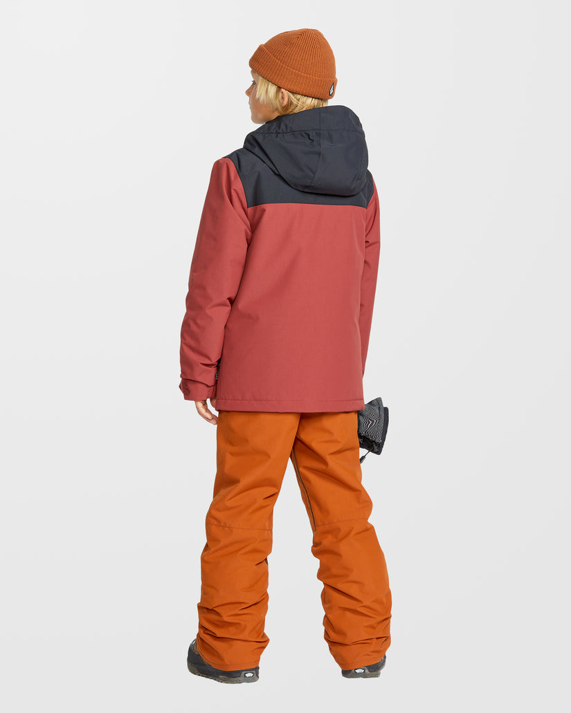 Stone.91 Insulated Jacke - Redwood - (KINDER)