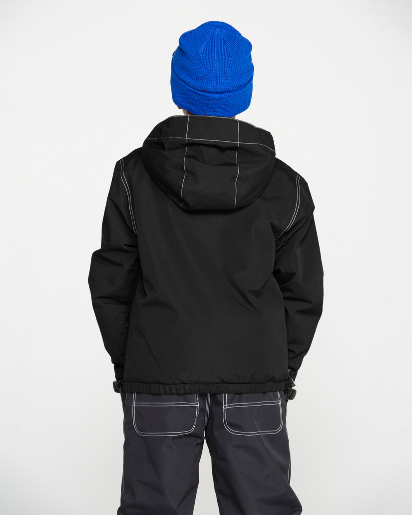 Chaos Insulated 10K Jacke - Black - (KINDER)