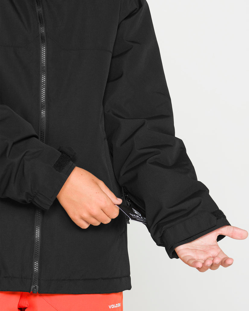 Stone.91 Insulated 10K Jacke - Black - (KINDER)