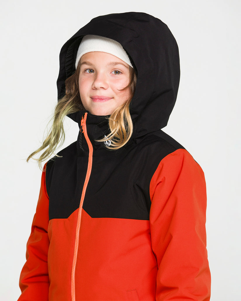 Stone.91 Insulated 10K Jacke - Orange - (KINDER)