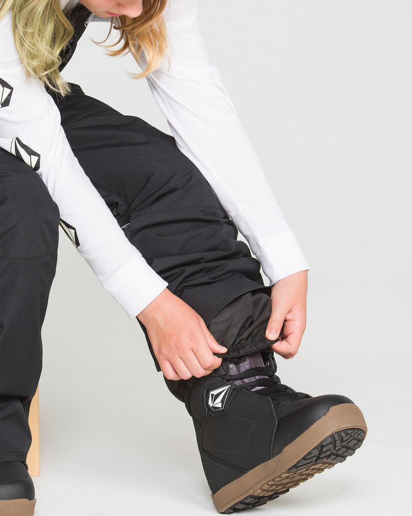 Barkley Insulated 10K Latzhose - Black - (KINDER)