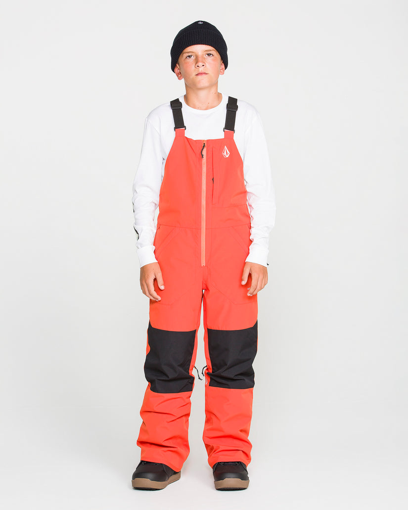 Barkley Insulated 10K Latzhose - Orange - (KINDER)