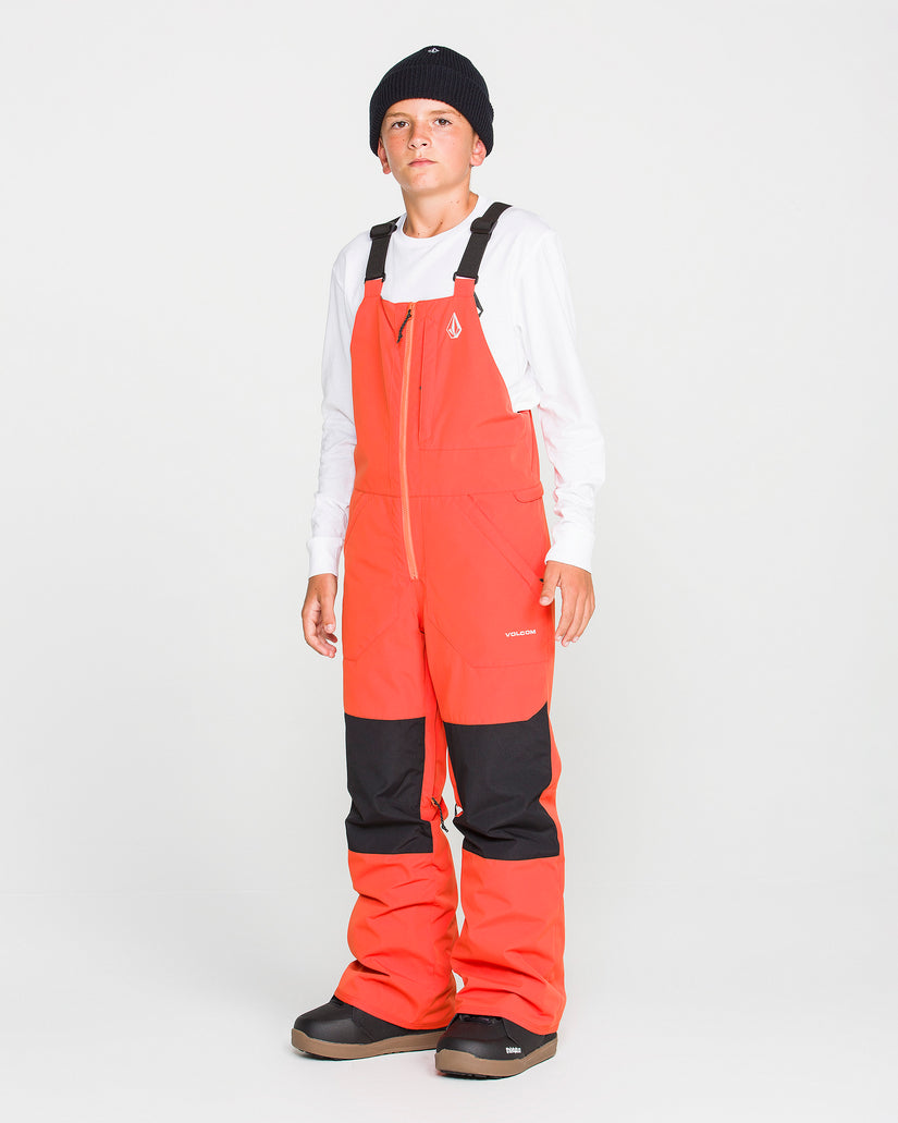 Barkley Insulated 10K Latzhose - Orange - (KINDER)