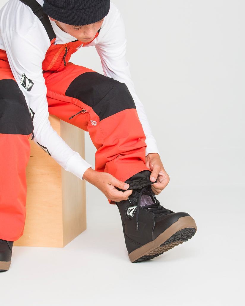 Barkley Insulated 10K Latzhose - Orange - (KINDER)