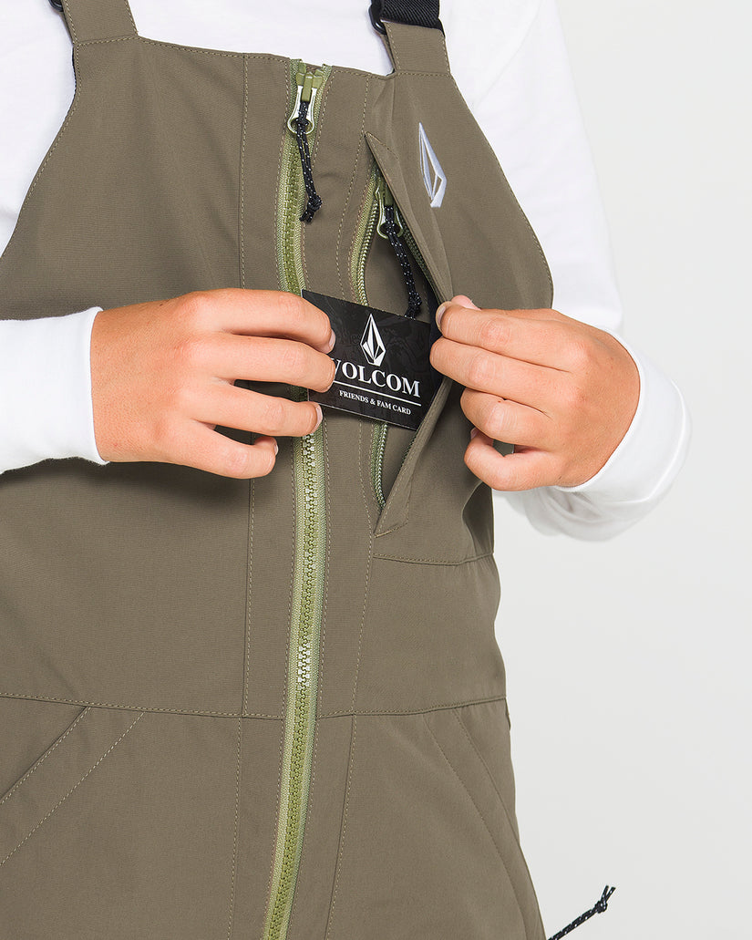 Barkley Insulated 10K Latzhose - Teak - (KINDER)